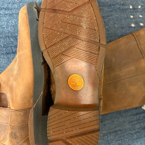 Timberland Leather Boots Size 9 - Picture 4 of 7